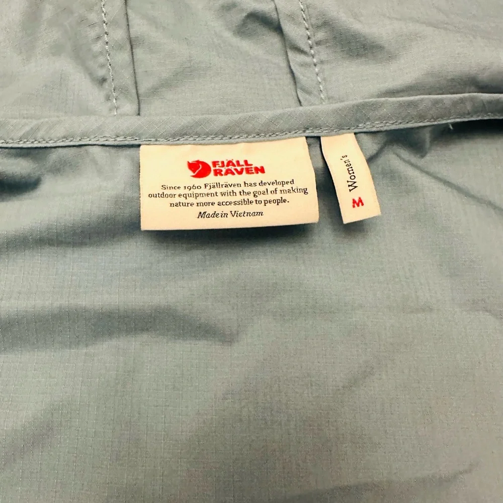 Fjallraven Women's Abisko Midsummer Jacket Light Blue Medium - Picture 10 of 12